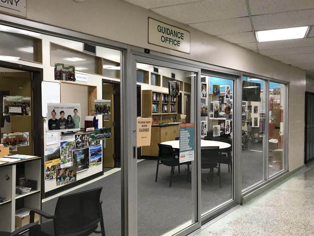 Image of the entryway into the office.