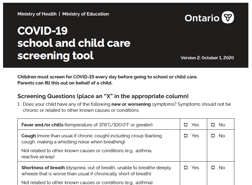 New School And Provincial Screening Tool Lockerby Composite School New School And Provincial Screening Tool Lockerby Composite School