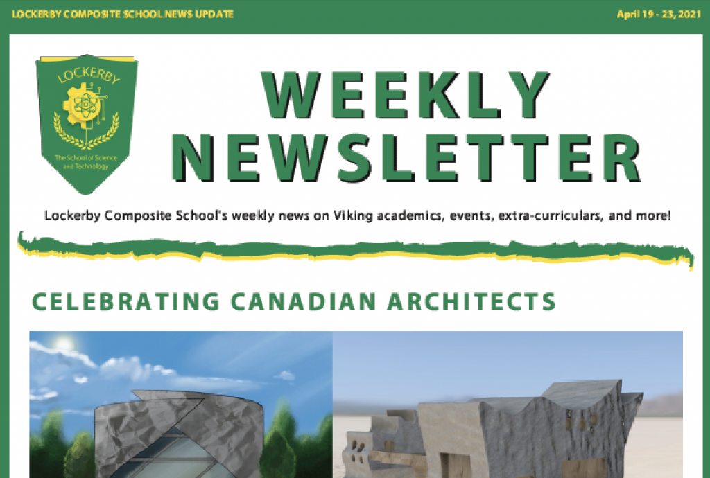 newsletter front -page