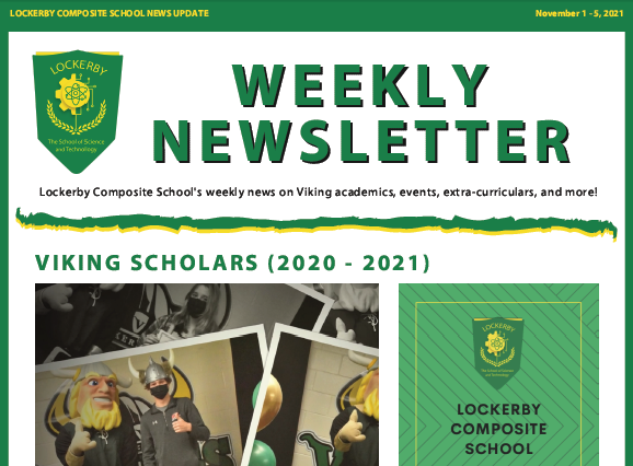 newsletter frontpage