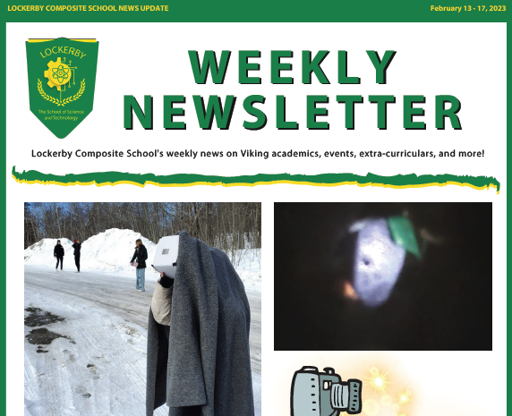 front page newsletter